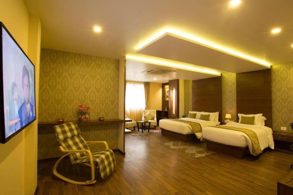 Hotel Buddy Kathmandu Bagian luar foto